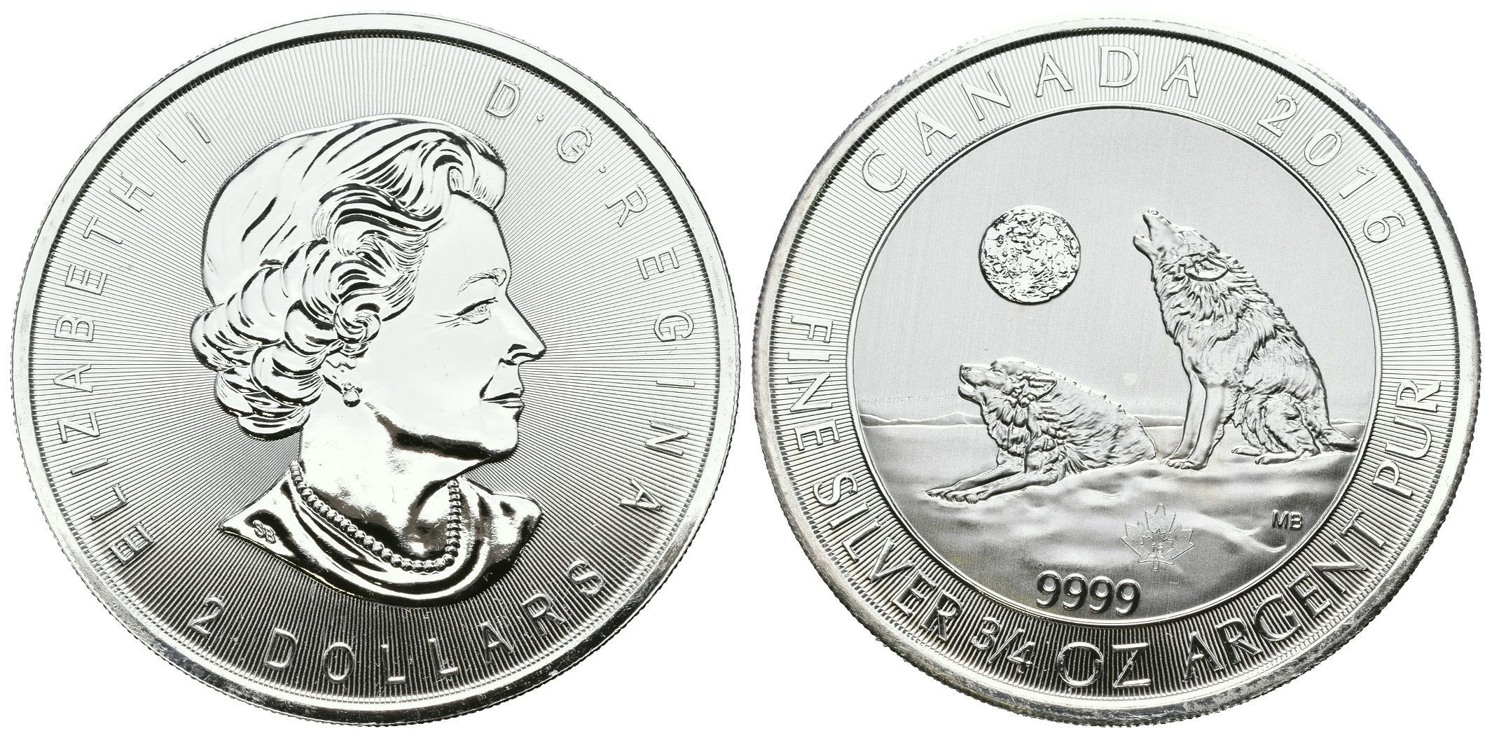 Kanada, 2 Dollars 2016 - Maple Leaf - Vlci