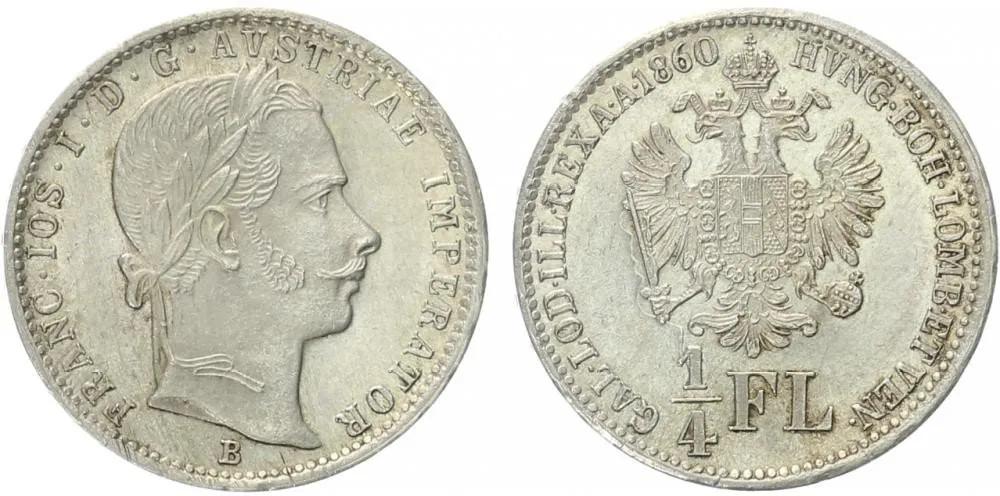 Rakouská a spolková měna, 1857 - 1892 — 1