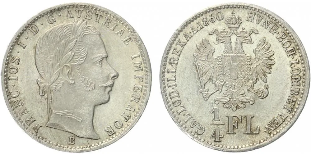 Rakouská a spolková měna, 1857 - 1892 — 1