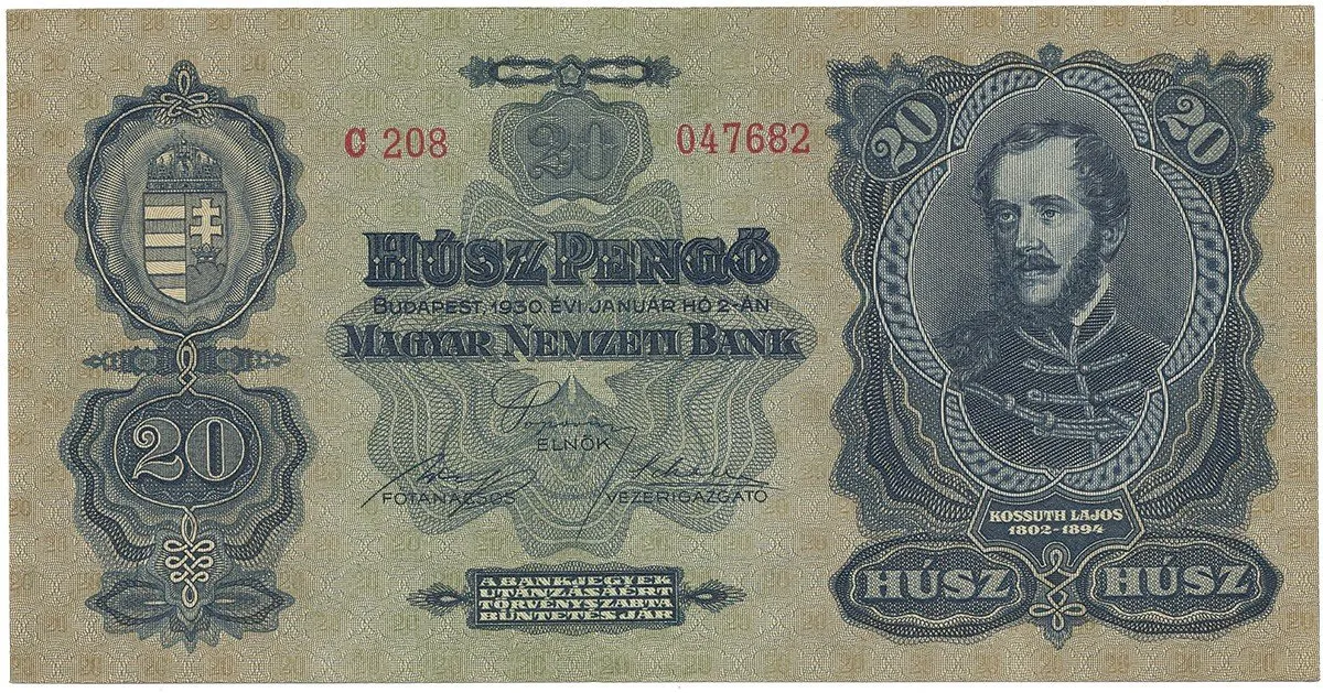 Maďarská platidla na československém území 1938-1945 — 1
