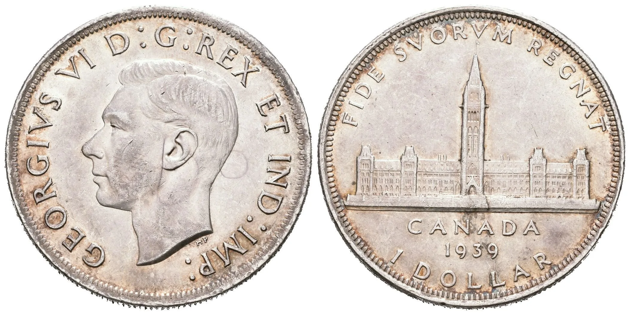 Dollar 1939 - Královská návštěva, KM.38, pěkná zachovalost, — 1