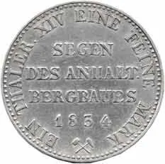 Anhalt - Bernburg, Alexander Carl, 1834 - 1863 — 1