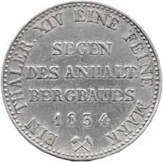 Anhalt - Bernburg, Alexander Carl, 1834 - 1863 — 1