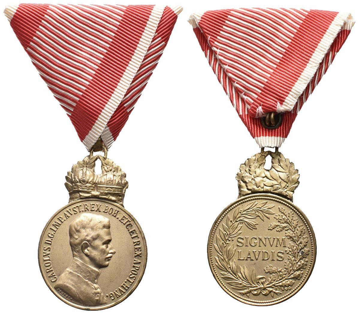 Signum Laudis, Karlova bronzová medaile