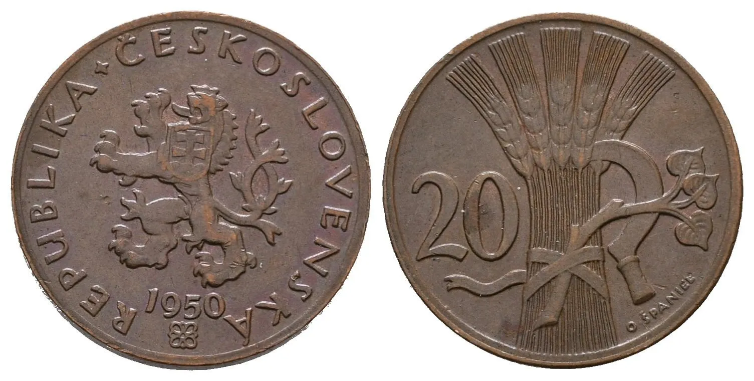 20 Haléř 1950