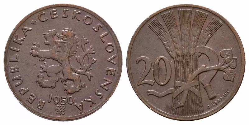 20 Haléř 1950