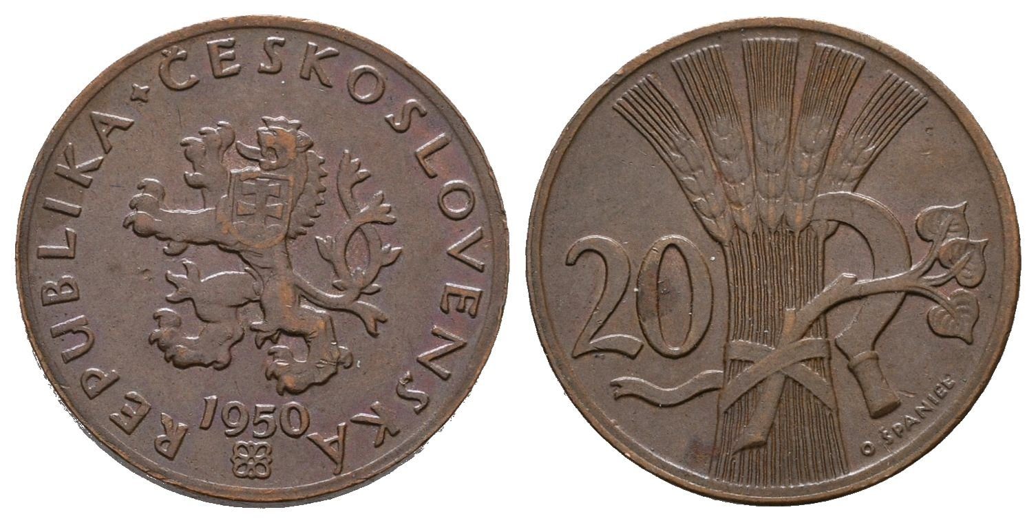 20 Haléř 1950