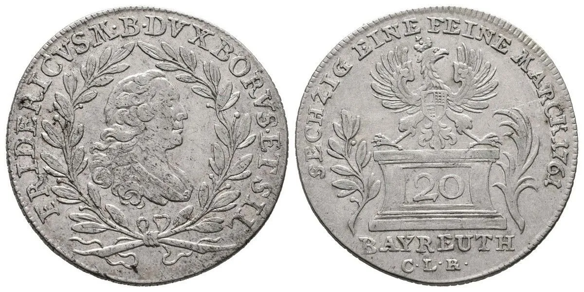 Brandenburg - Bayreuth, Friedrich, 1735 - 1763 — 1