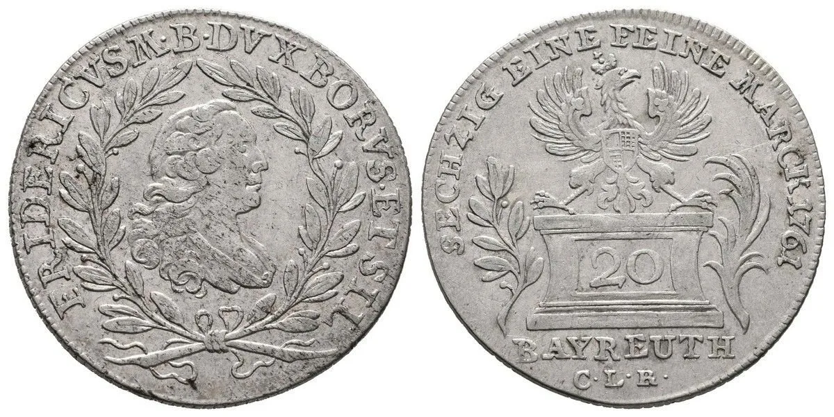 Brandenburg - Bayreuth, Friedrich, 1735 - 1763 — 1