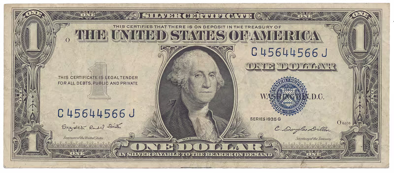 USA, 1 Dollar 1935G, Pick.416NM