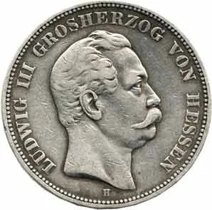 Hessen, Ludwig III., 1848 - 1877 — 1