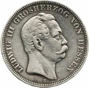 Hessen, Ludwig III., 1848 - 1877 — 1