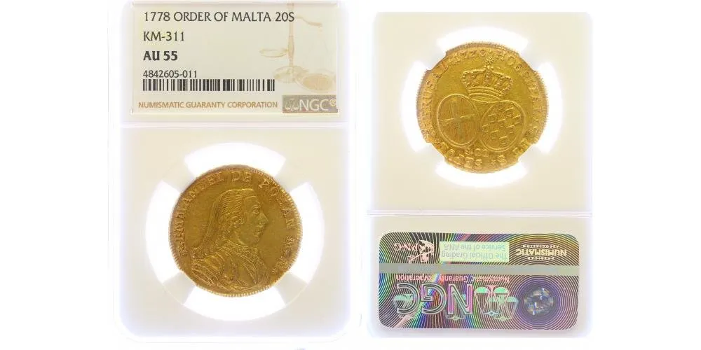 Malta - Řád Johanitů, Emmanuel de Rohan, 1775 - 1797 — 1