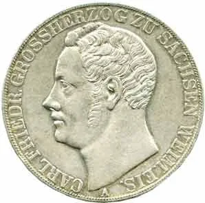 Sasko - Weimar - Eisenach, Karl Friedrich, 1823 - 1853 — 1