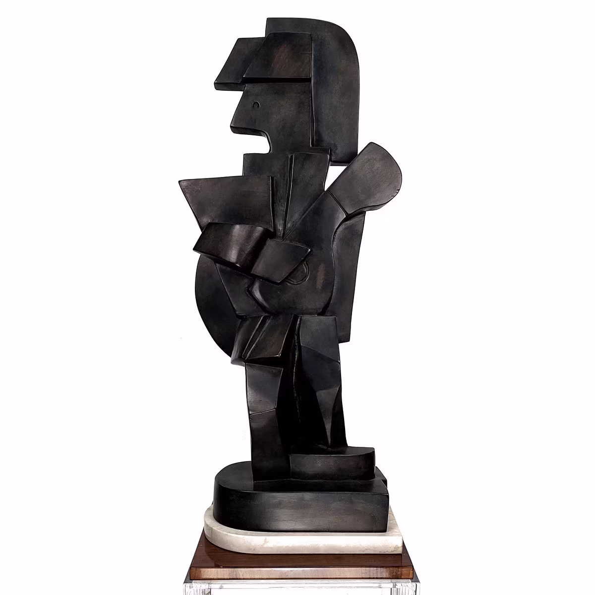 Bronzová figura „Kytarista“ - Josef Čapek