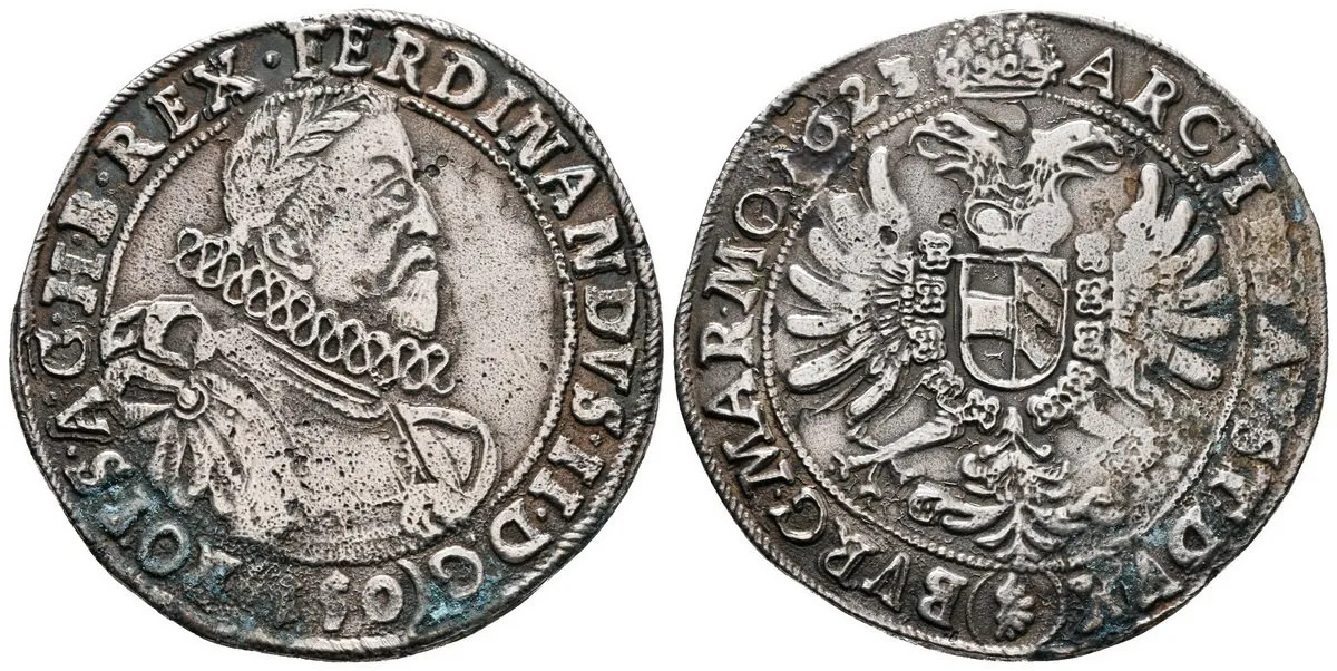 Ferdinand II., 1619 - 1637 (Mince kiprová) — 1