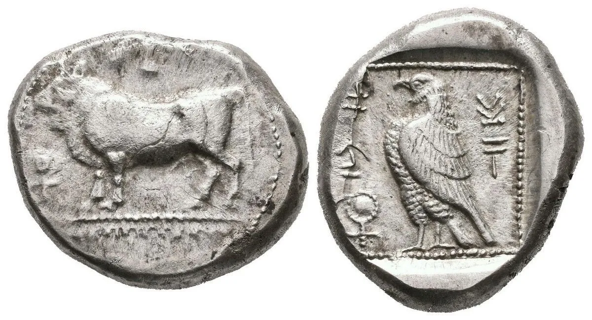 Cyprus, Paphos, Stasandros, cca 450 př. Kr. — 1