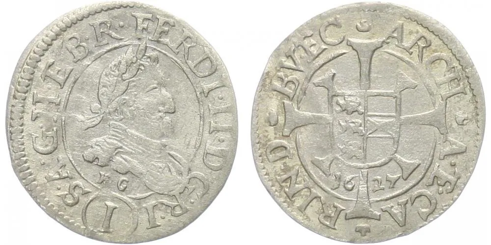 Ferdinand II., 1619 - 1637 (Mince dobrého zrna) — 1