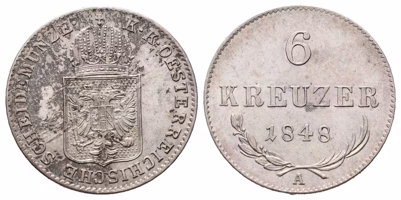 Revoluce, 6 Krejcar 1848 A
