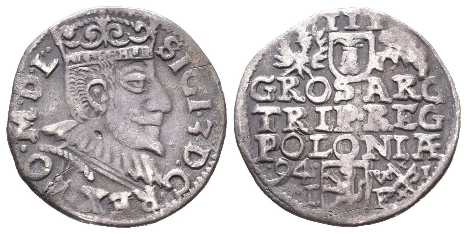 Polsko, III Groš 1594, Poznaň