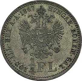 Rakouská a spolková měna, 1857 - 1892 — 1