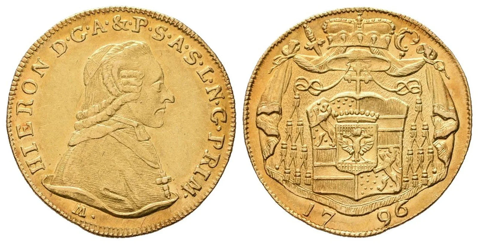 Salzburg - arcibiskupství, Hyeronymus Colloredo, 1772 - 1803 — 1
