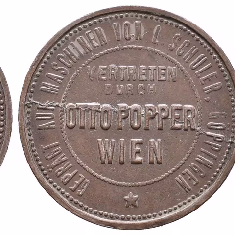 AE Medaile 1903 - Pamětní medaile na všeobecnou německou živnostenskou,