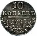 Rusko, Pavel I., 1796 - 1801 — 1
