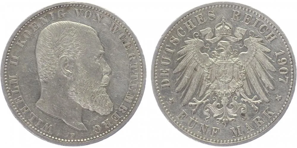 Württemberg, Wilhelm II., 1891 - 1918 — 1