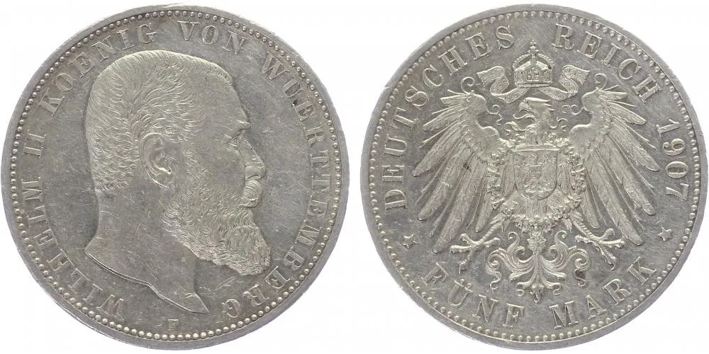 Württemberg, Wilhelm II., 1891 - 1918 — 1