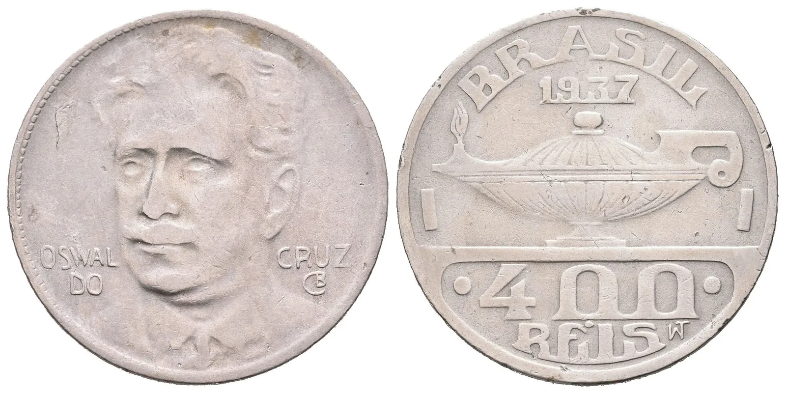 Brazílie, 400 Reis 1937