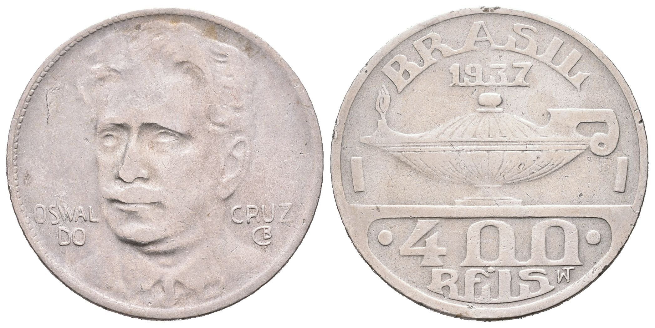 Brazílie, 400 Reis 1937