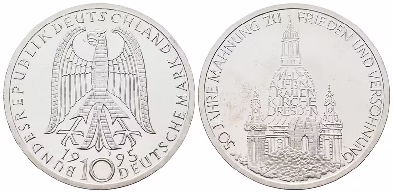 SRN, 10 Marka 1995 - Frauenkirche Dresden