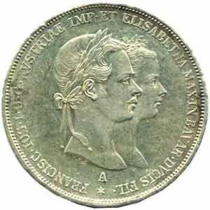 Konvenční měna, 1848 - 1857 — 1