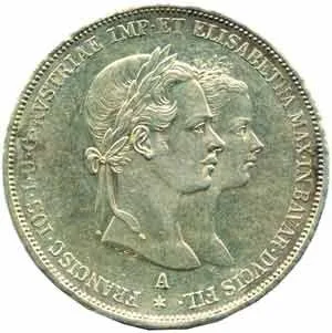 Konvenční měna, 1848 - 1857 — 1