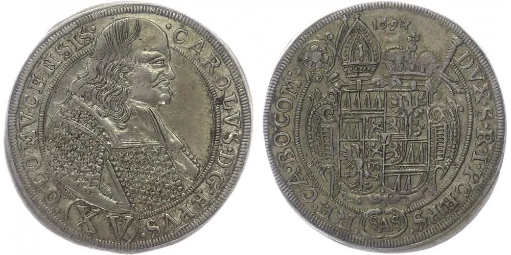 Olomouc - biskupství, Karel II. Liechtenstein, 1664 - 1695 — 1