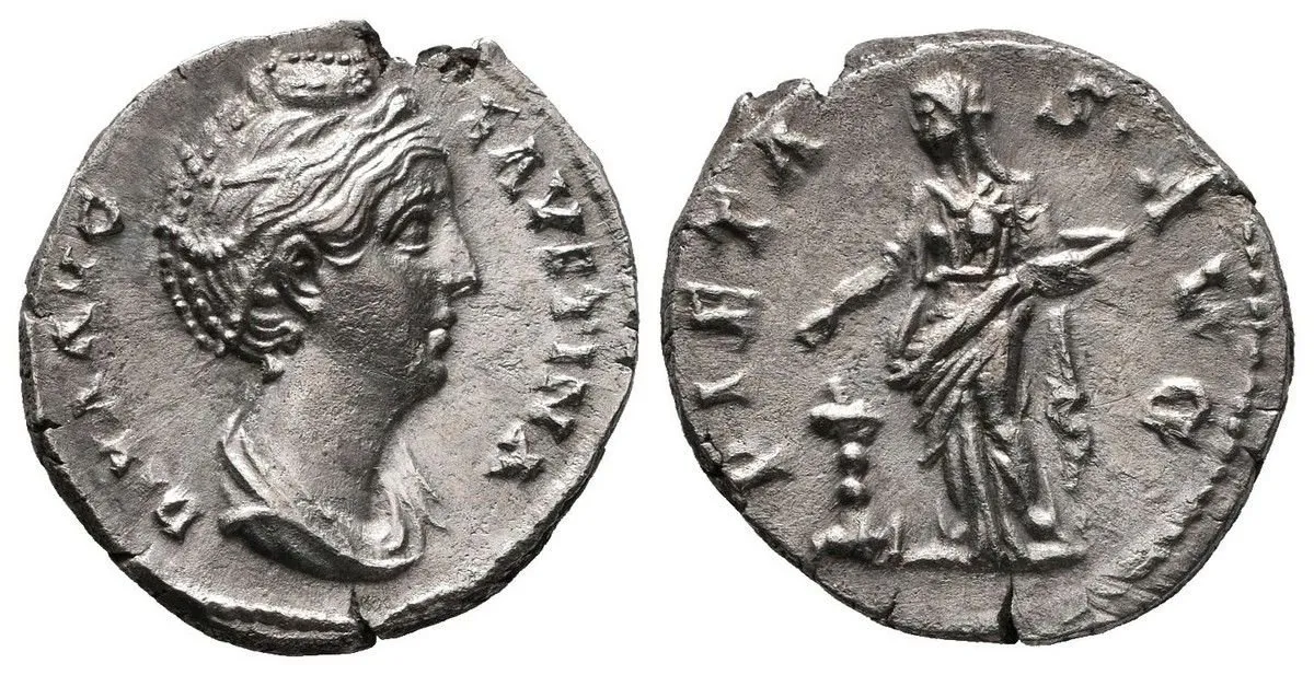 Faustina senior, manželka Antonina Pia — 1