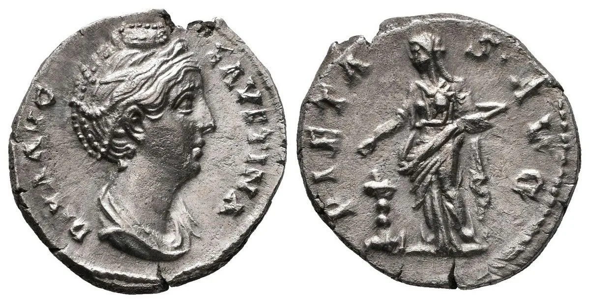 Faustina senior, manželka Antonina Pia — 1