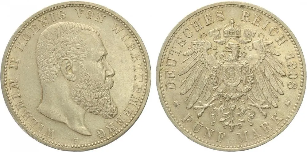Württemberg, Wilhelm II., 1891 - 1918 — 1