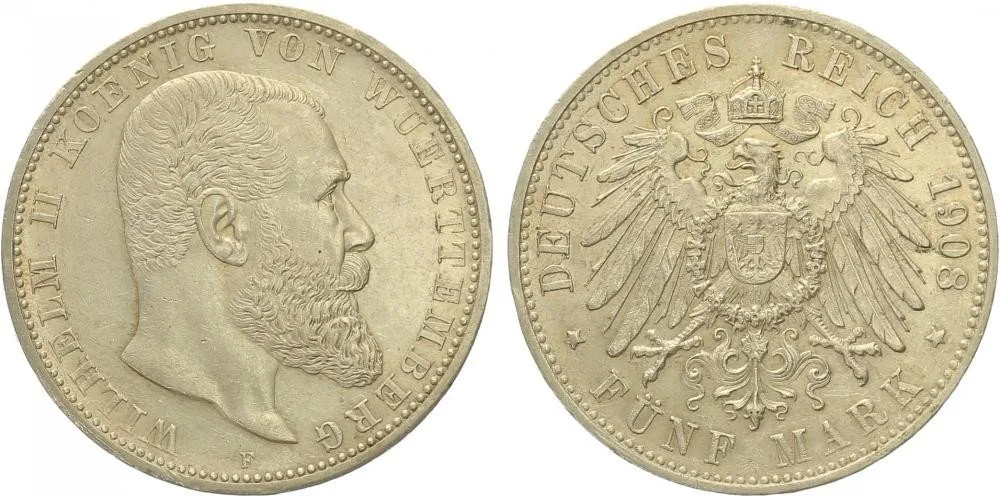 Württemberg, Wilhelm II., 1891 - 1918 — 1