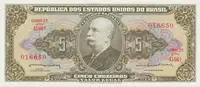 Brazílie, 5 Cruzeiros (1964), P.176c