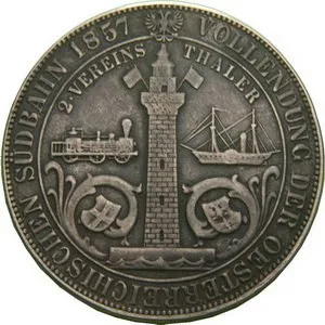 Rakouská a spolková měna, 1857 - 1892 — 1