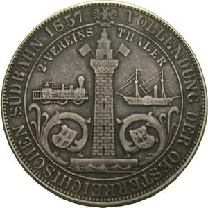 Rakouská a spolková měna, 1857 - 1892 — 1
