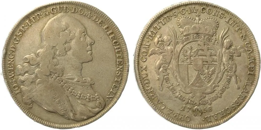 Liechtenstein, Josef Wenzel, 1748 - 1772 — 1