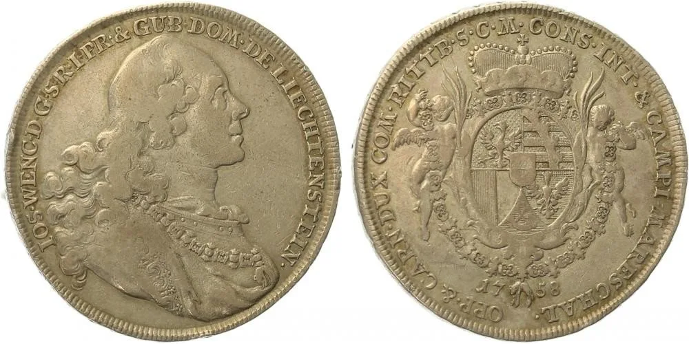 Liechtenstein, Josef Wenzel, 1748 - 1772 — 1