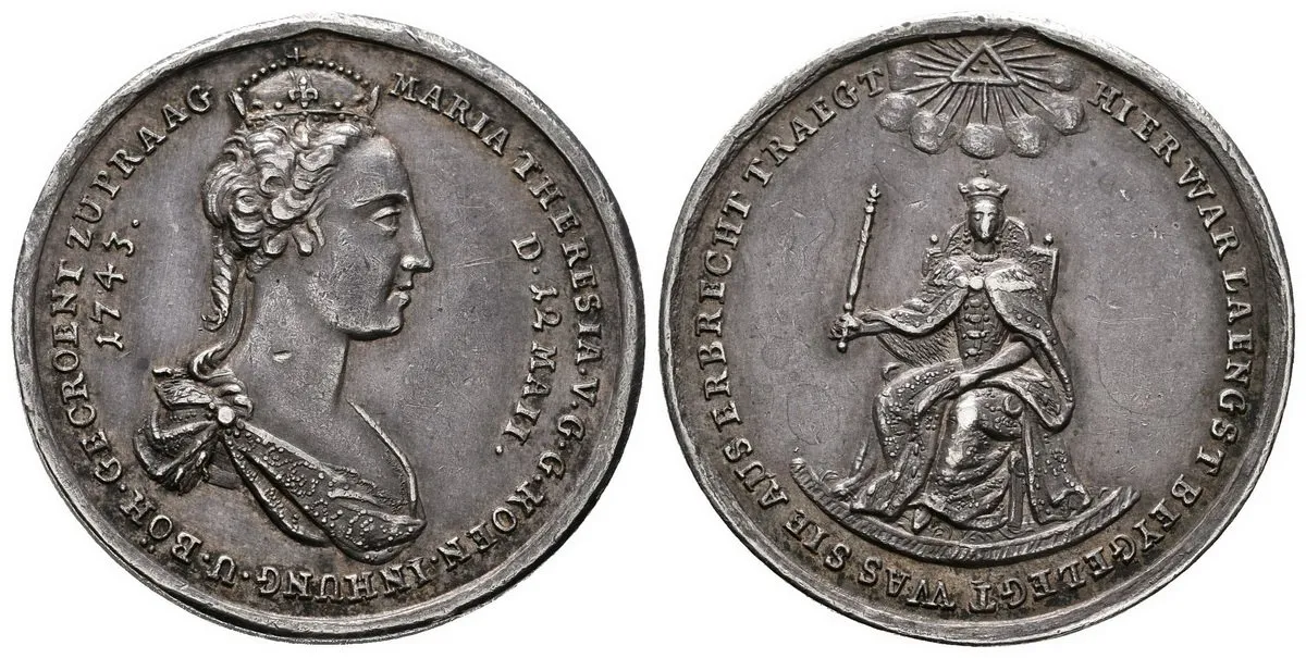 Marie Terezie, 1740 - 1780 — 1