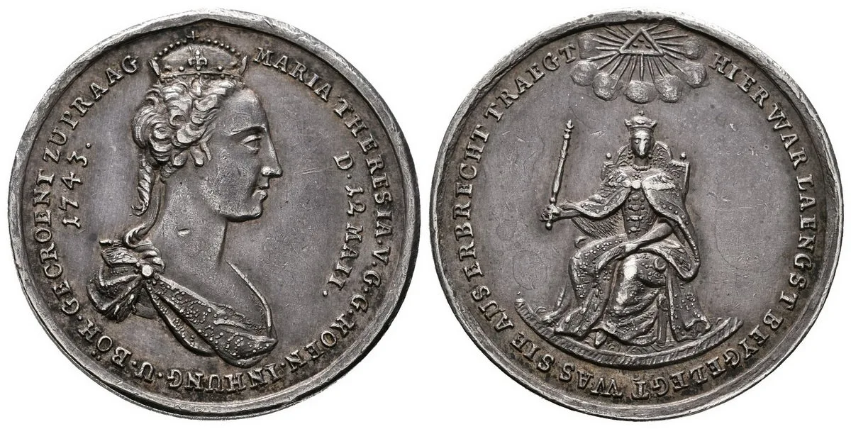 Marie Terezie, 1740 - 1780 — 1