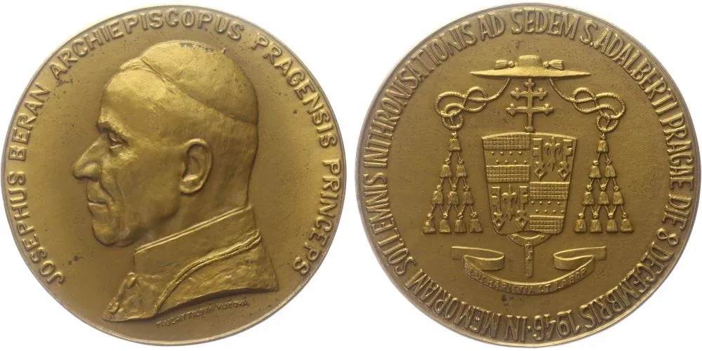 Praha - arcibiskupství, Josef Beran, 1946 - 1969 — 1
