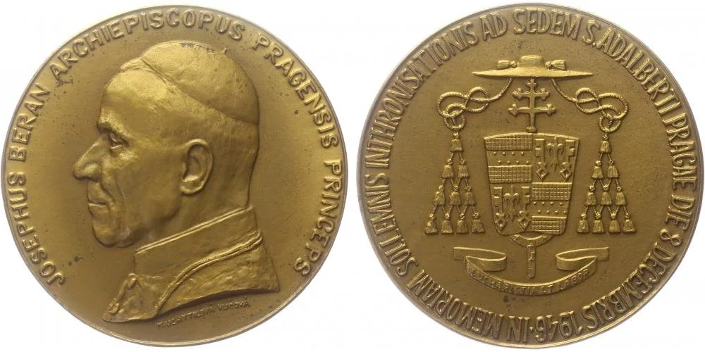 Praha - arcibiskupství, Josef Beran, 1946 - 1969 — 1