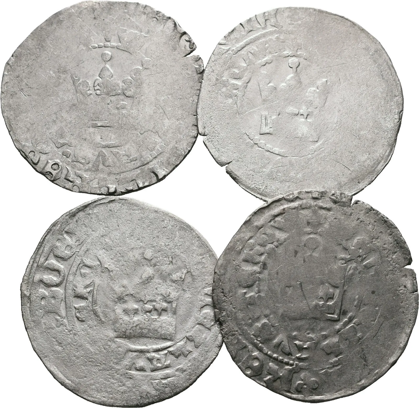 Václav IV., Pražský groš, 4 ks